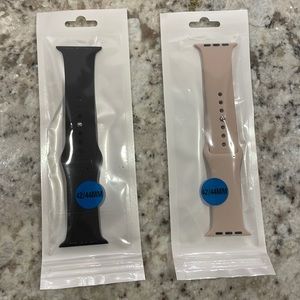 Apple Watch bands 42/44mm pink and black